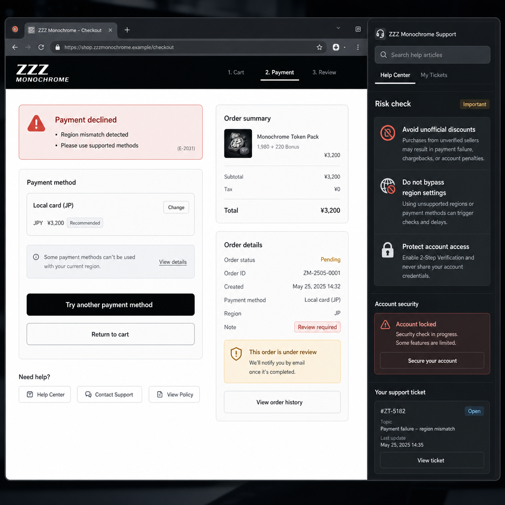 Warning signs for unsafe game top up payment channels Warning signs for unsafe game top up payment channels